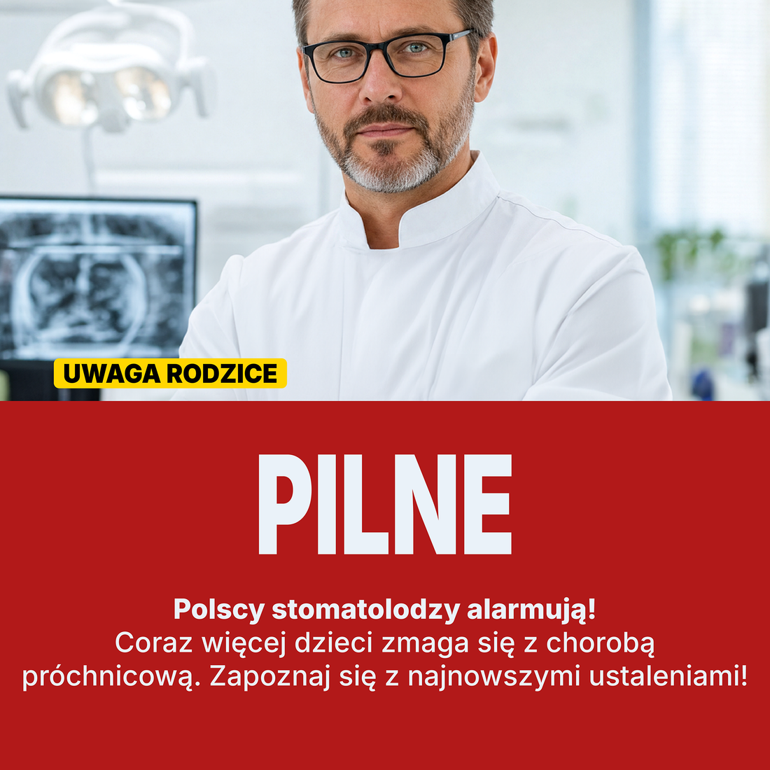 Próchnica to nie żarty! Problem próchnicy stale dotyka Polaków!